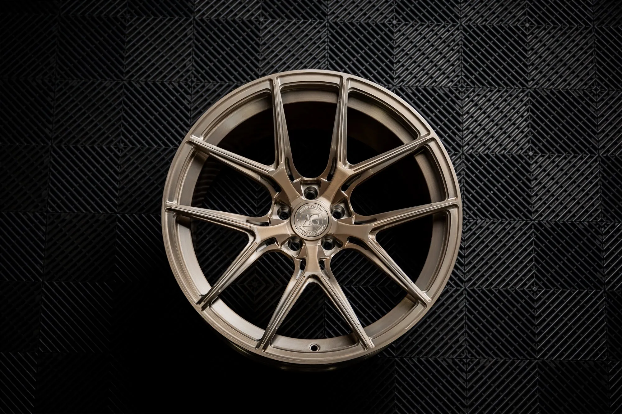 AGL75 in brushed champagne