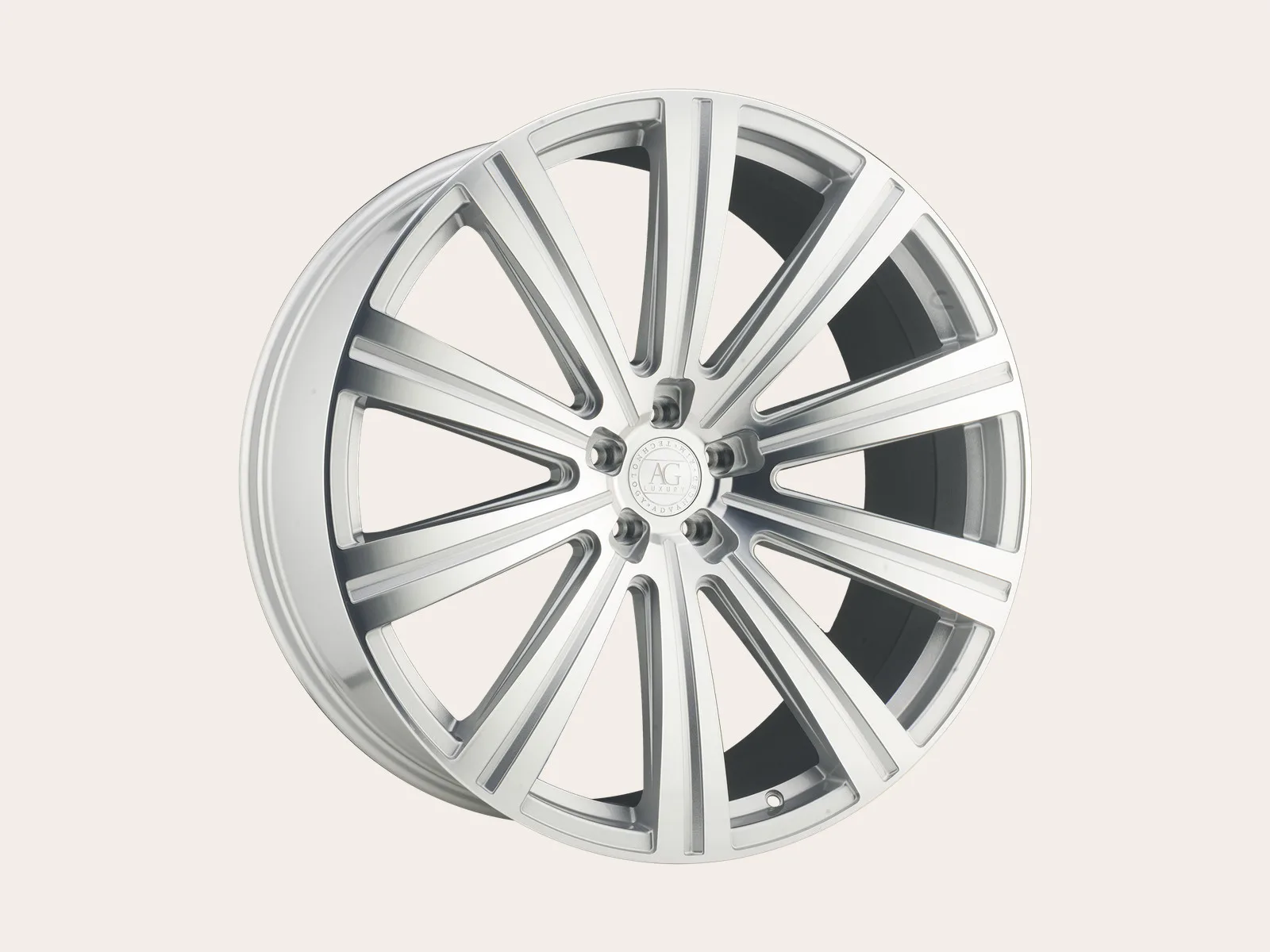 Flow Form Series AGL Vanguard, Silver Machined