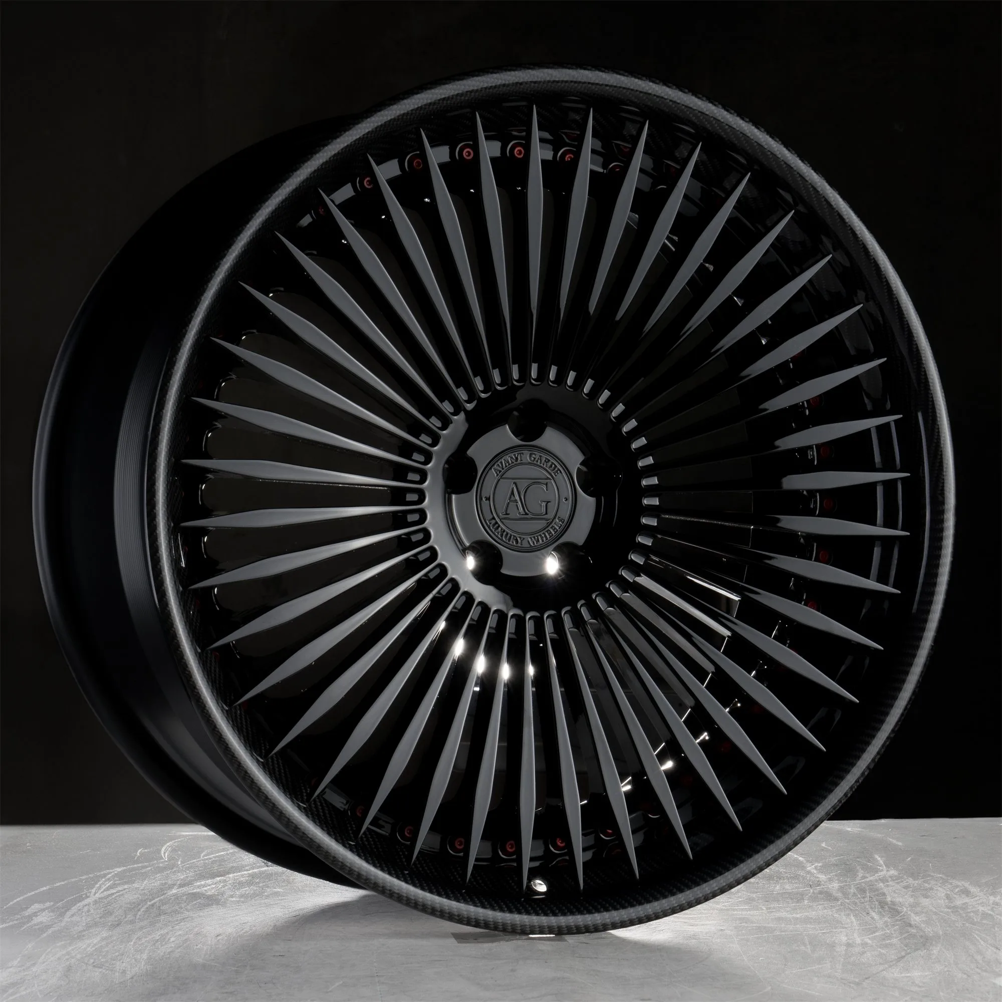 Signature Line AGL45 — Gloss Black Carbon