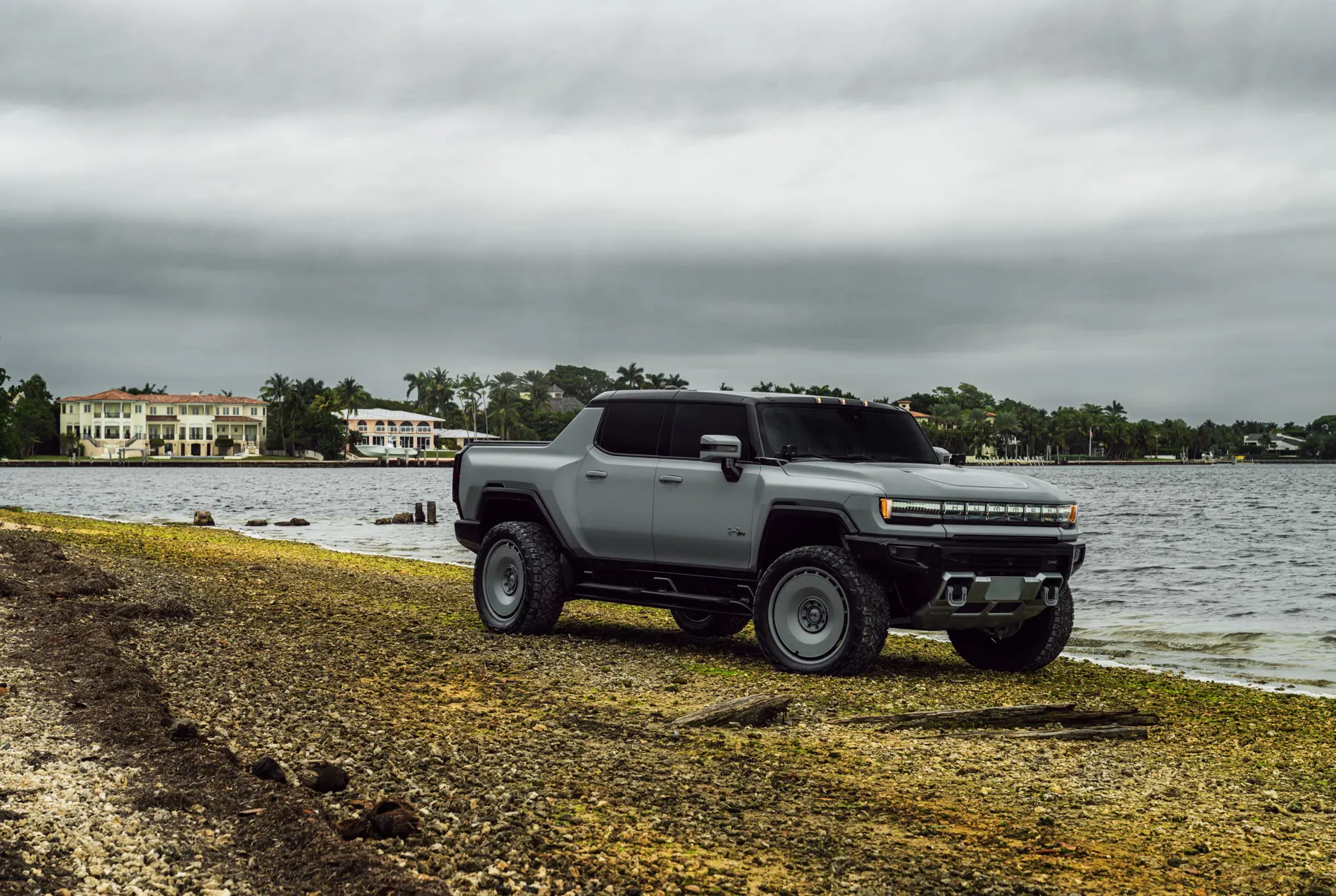 GMC Hummer EV on Avant Garde wheels