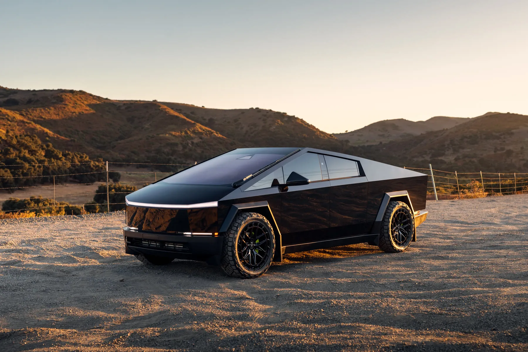 Tesla Cybertruck on Avant Garde wheels